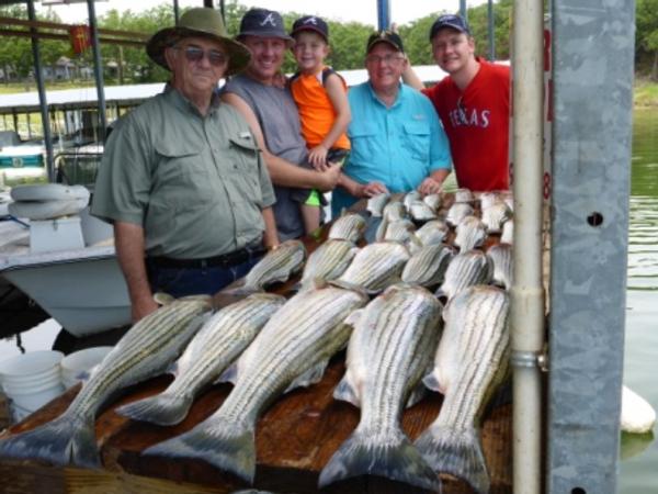 Lake Texoma Striper Hunter Guide Service - August 2013 Lake Texoma ...